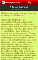English Short Story-Mark Twain syot layar 2