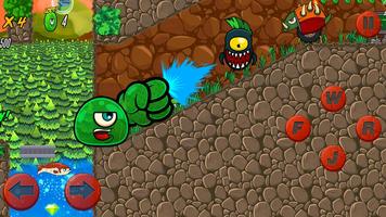 Green Jelly Hero Jungle Escape screenshot 1