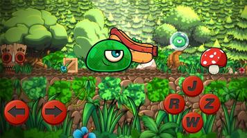 Green Jelly Hero Jungle Escape screenshot 3
