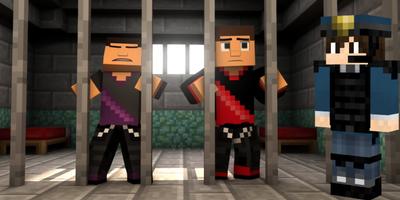 Prison Escape for Minecraft captura de pantalla 2