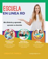 Poster ESCUELA EN LINEA RD