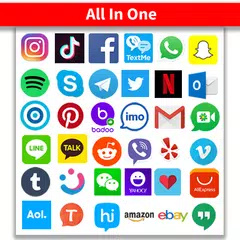 Скачать All social media apps 2023 APK
