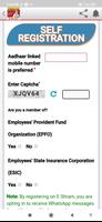 e-shram Labour Registration capture d'écran 1