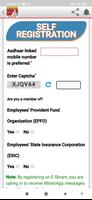 e-shram Labour Registration ảnh chụp màn hình 1