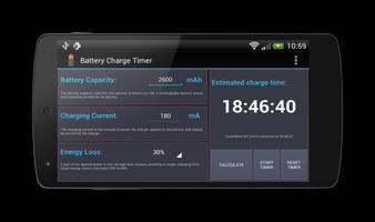 Battery Charge Timer Lite capture d'écran 1