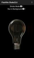 FlashLite torch Shake2Lit with 3D shake technology poster