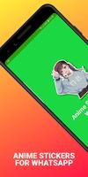 Anime-stickers voor WhatsApp 2020-poster