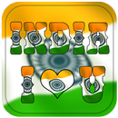 Indian Flag Alphabet Letter/Name Live Wallpaper/DP aplikacja