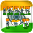 Indian Flag Alphabet Letter/Name Live Wallpaper/DP