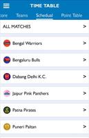 برنامه‌نما Pro Kabaddi Live Score And Info عکس از صفحه