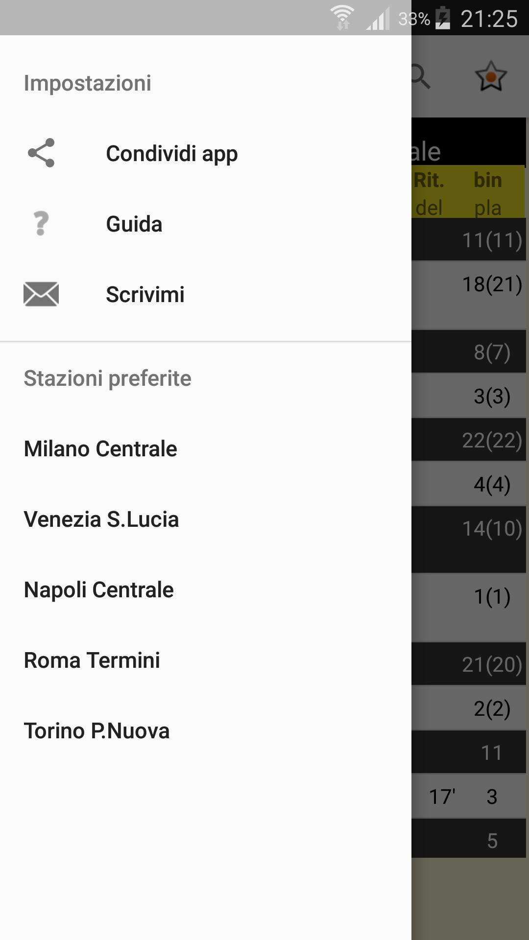 scarica orario treni