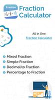 Calculateur de Fraction Affiche