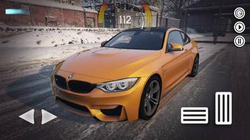 Drift BMW M4 Simulator Plakat