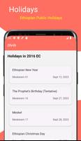 Ethiopian Calendar syot layar 2