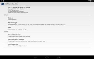 DSLR Controller AFMA screenshot 3