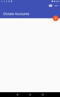 Dictate Accounts 截图 1
