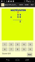 Multiplication poster