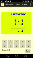 SUBTRACTION poster