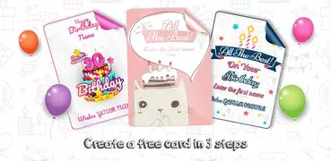 Make birthday cards