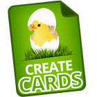 Make easter e-cards icon