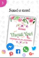 برنامه‌نما Make e-cards of thank عکس از صفحه