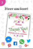 Maak e-cards van bedanken screenshot 3
