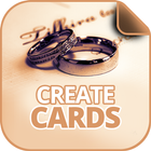 Make a Wedding cards icon