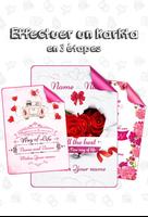 Créer une carte de mariage Affiche