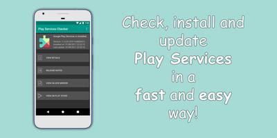 Play Services update, install & info Plakat