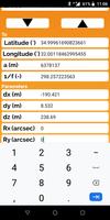 Helmert 7 parameter transformation calculator capture d'écran 1