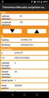 Transverse Mercator Projection Calculator-FREE capture d'écran 3