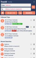 Trenit - find Trains in Italy syot layar 2