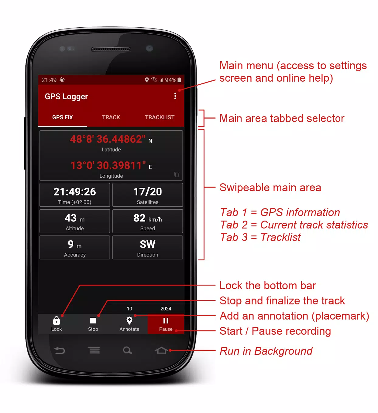 G-sensor Logger APK for Android Download