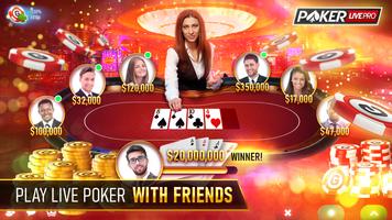 Poker Texas Holdem Live Pro ポスター
