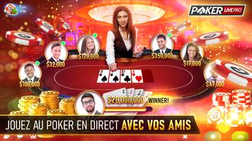 Poker Texas Holdem Live Pro Affiche