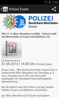 Polizei Essen - Presse capture d'écran 1