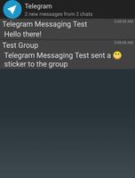 Unofficial Telegram Widget capture d'écran 1
