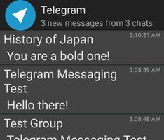 Unofficial Telegram Widget ảnh chụp màn hình 2