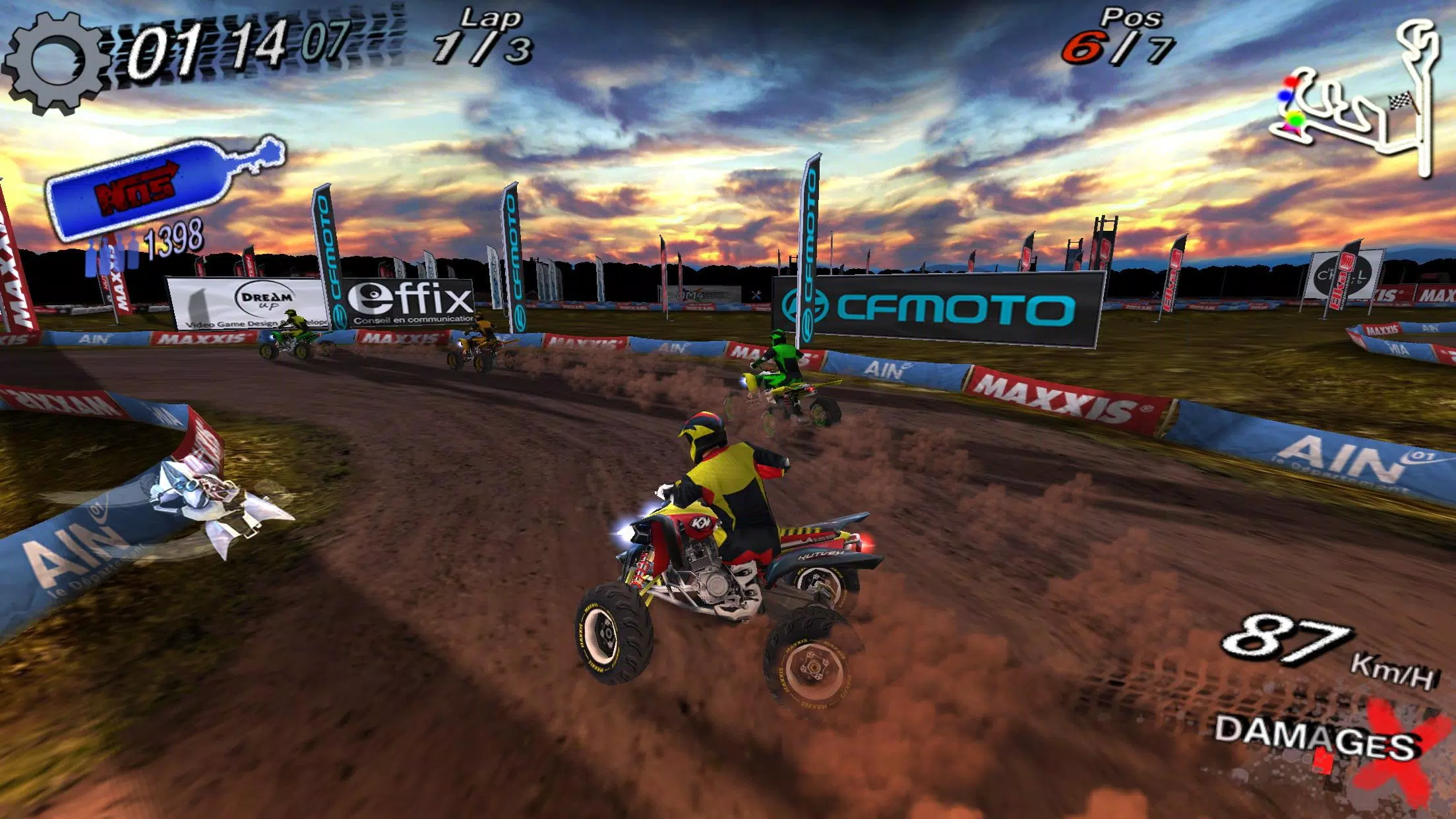 Jogo MX vs ATV Untamed ps2 ( Corrida ) play 2