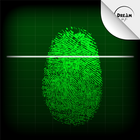 Fingerprint Scan Simulator Zeichen