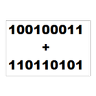 Números binários Calculadora ícone