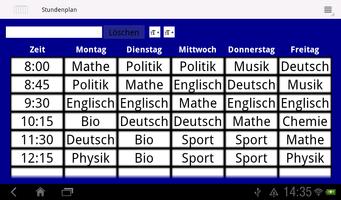 Jadual Waktu syot layar 3