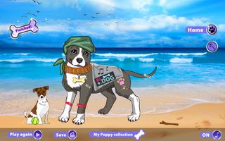 Fancy Puppy Dress Up Game Poster