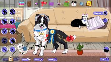 Fancy Puppy Dress Up Game syot layar 3