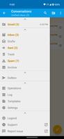 FairEmail, privacy aware email 스크린샷 1