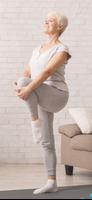Exercícios para idosos em casa Cartaz