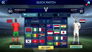 Football Cup Pro 2025: كرة قدم الملصق