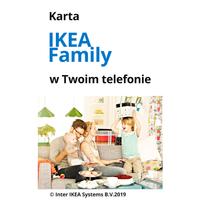 Karta IKEA Family Affiche