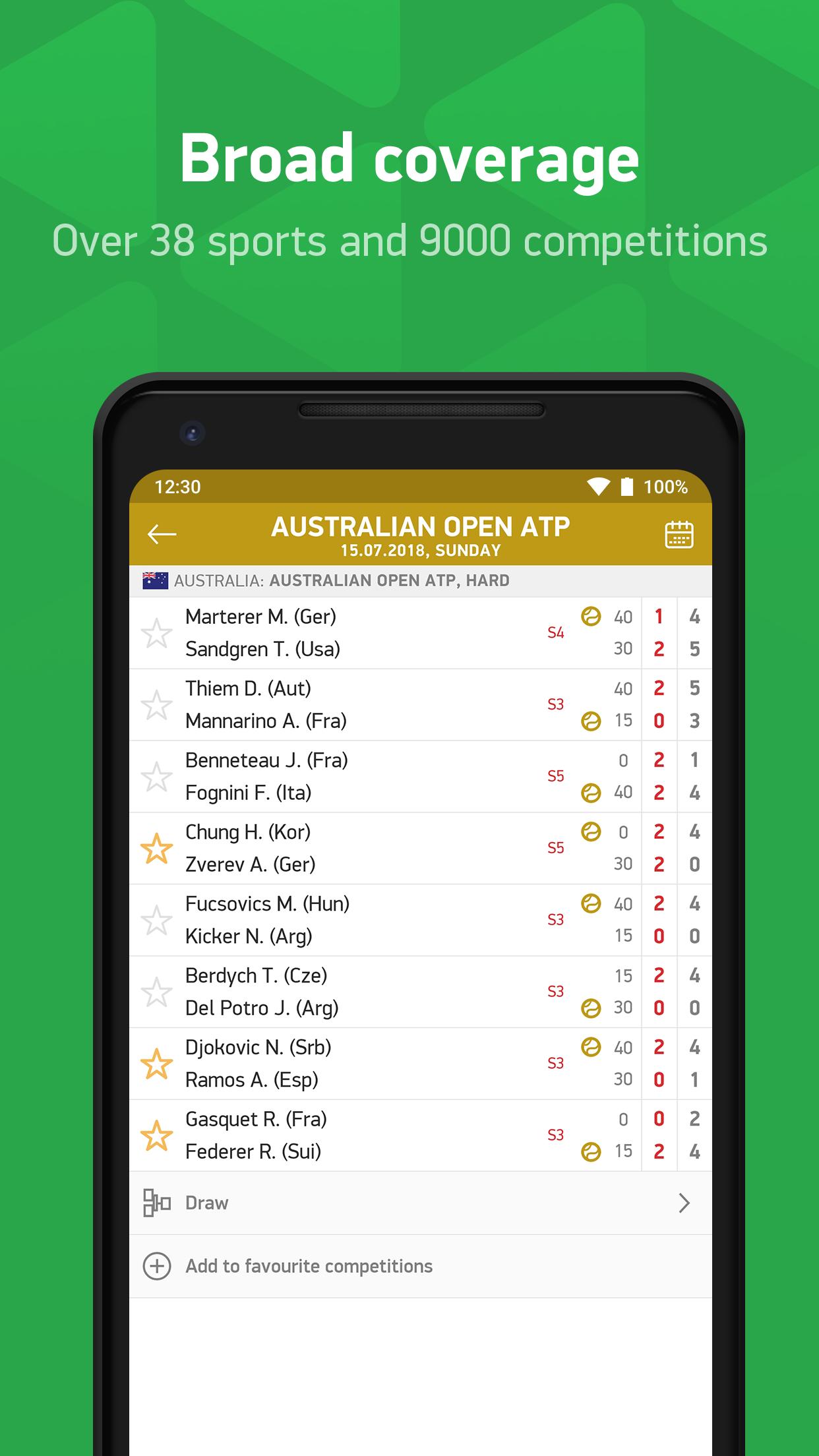 FlashScore South Africa for Android - APK Download