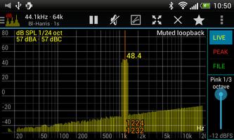 Sound Spectrum Pro imagem de tela 3
